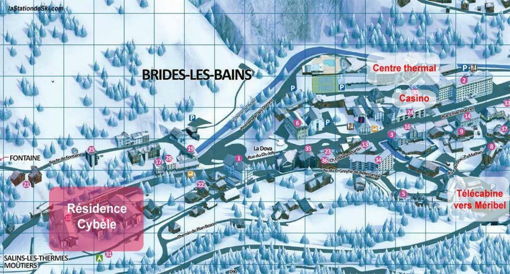 Pensee Des Alpes 2 Etoiles Ski And Spa Брид-Ле-Бэн Экстерьер фото